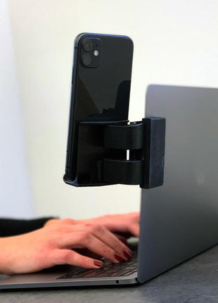 Kikkerland - Computer Clip-On Phone Stand