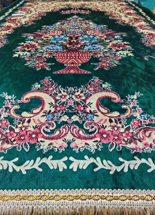 Non-Slip Rubberized Medina and Makkah Inspired Musallah