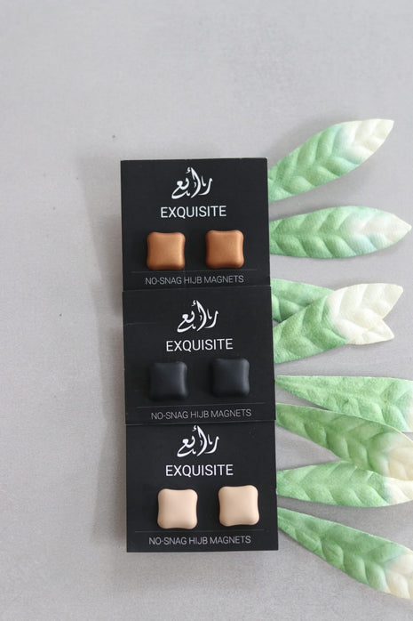 Ahsan Magnetic Scarf Pins (Matte Finish)