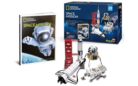 3D Puzzle - National Geographic : Space Mission 80pcs