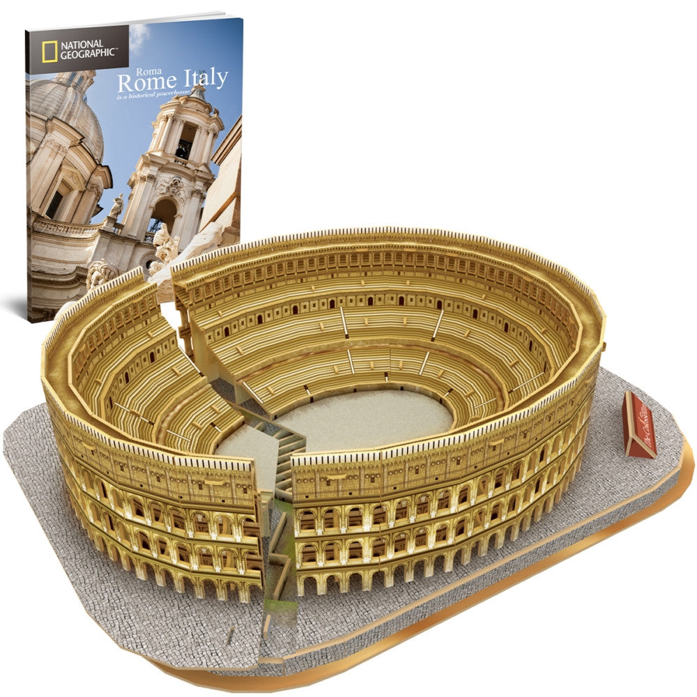 3D Puzzle - National Geographic : The Colosseum 131pcs