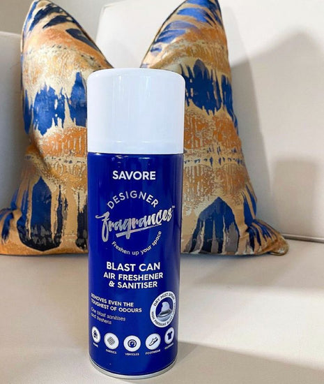 Air Freshner & Sanitizer Blast Can - Savore