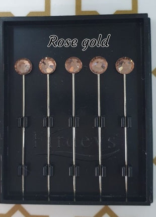 Firdevs Luxury Scarf Needle - Rose Gold