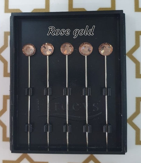 Firdevs Luxury Scarf Needle - Rose Gold