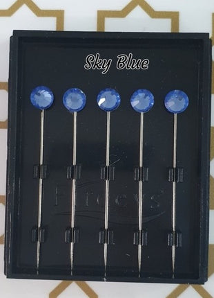 Firdevs Luxury Scarf Needle - Sky Blue