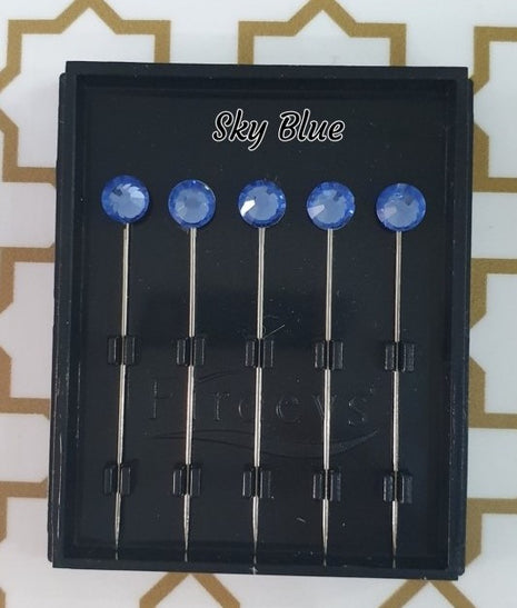 Firdevs Luxury Scarf Needle - Sky Blue