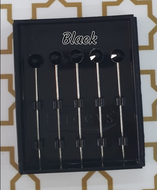 Firdevs Luxury Scarf Needle - Black