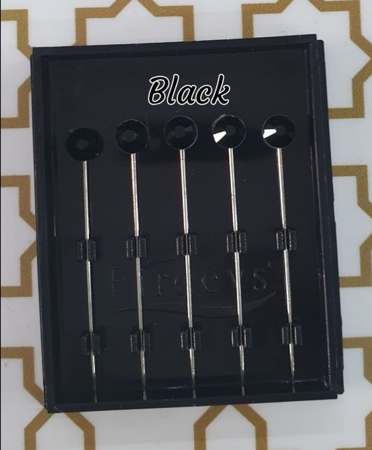 Firdevs Luxury Scarf Needle - Black