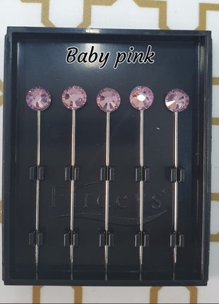 Firdevs Luxury Scarf Needle - Baby Pink