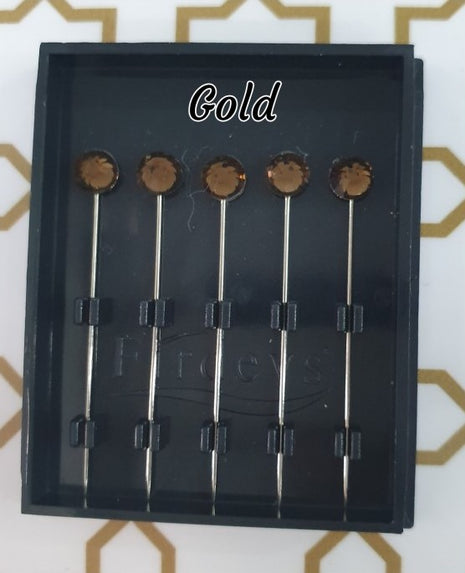 Firdevs Luxury Scarf Needle - Gold