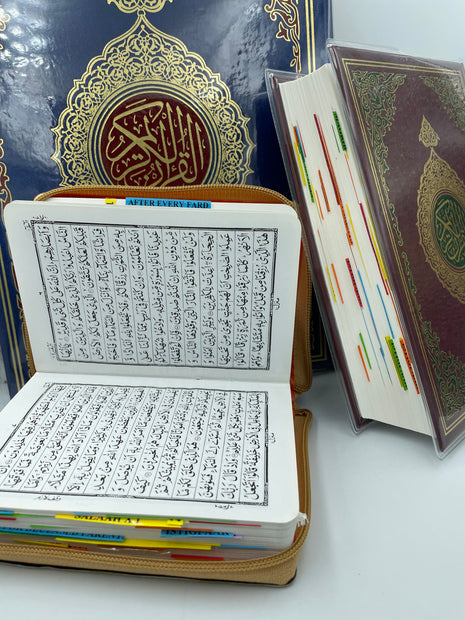 Quran - 13 Line Marked Quran
