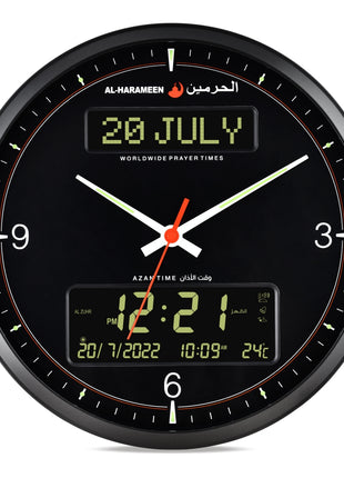 Al Harameen - Analogue and Digital Clock