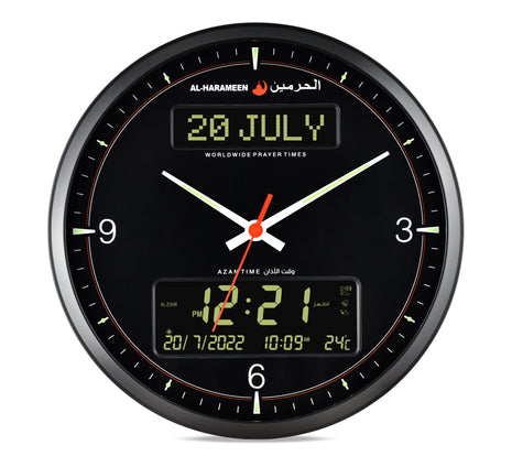 Al Harameen - Analogue and Digital Clock