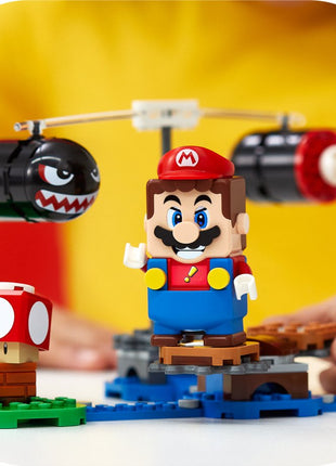 Lego Adventures with Super Mario Boomer Bill Barrage