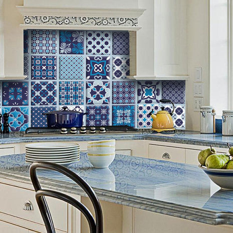 Midnight Mix - vinyl wall tiles