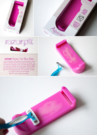 RazorPit Pink Razor Blade Sharpener